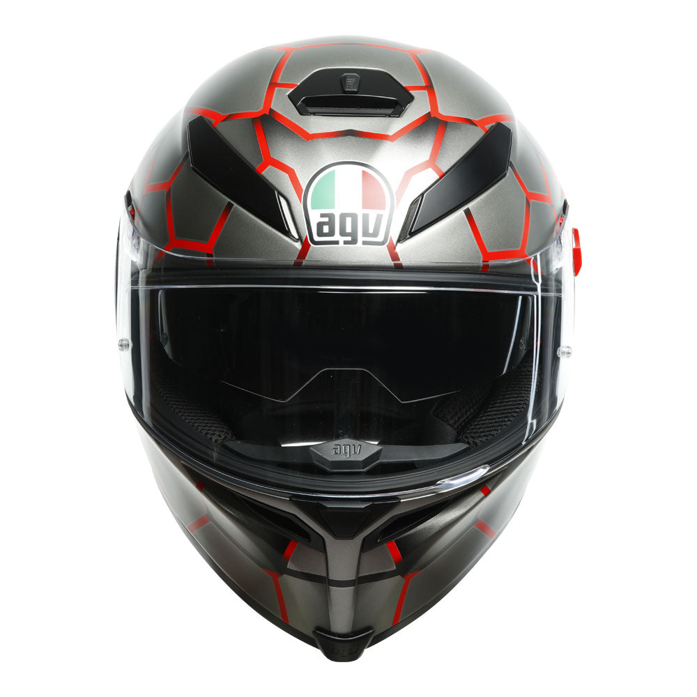 AGV K5 S VULCANUM RED S (210041A2MY052) – Contact Patch