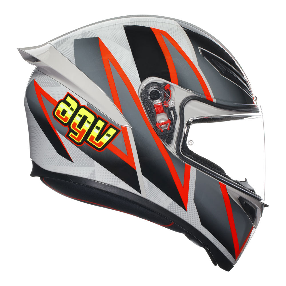 (NEW) AGV K1S - BLIPPER GREY/RED