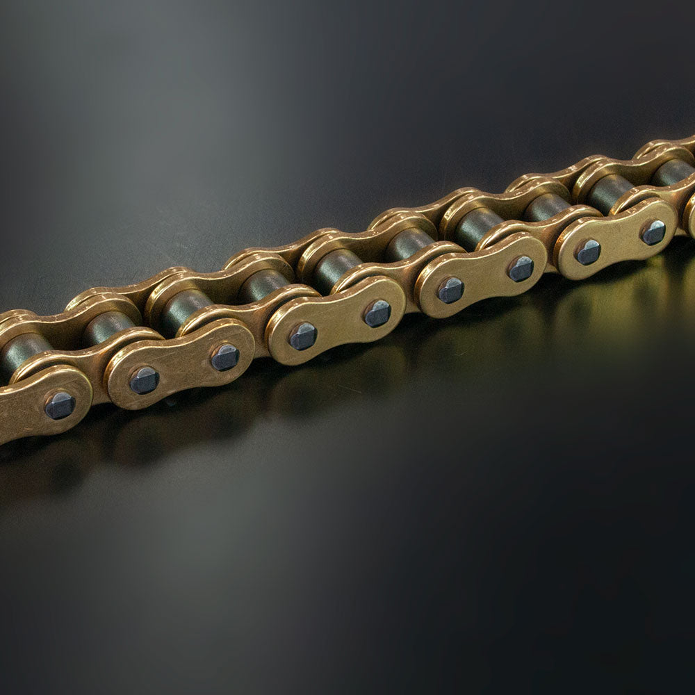 RK CHAIN 520EXW - 120 LINK - GOLD