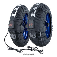 Load image into Gallery viewer, LA CORSA V9 SUPERBIKE DIGITAL TYRE WARMER SET