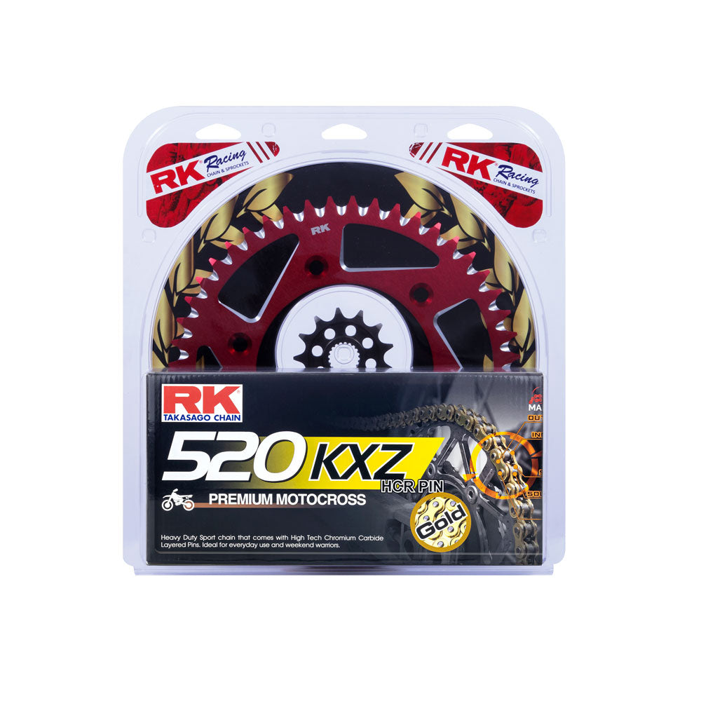 LITE PACK - RK CHAIN & SPROCKET KIT - HONDA