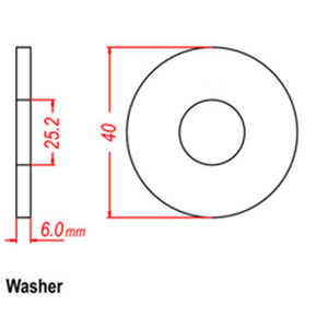 SPACER TO MAKE 31-001- SUSUKI SPROCKET