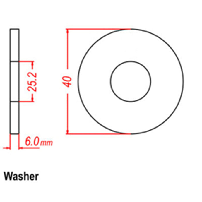 SPACER TO MAKE 31-001- SUSUKI SPROCKET