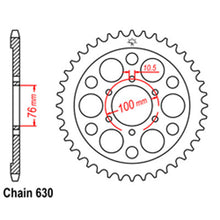 Load image into Gallery viewer, REAR SPROCKET - STEEL 630P