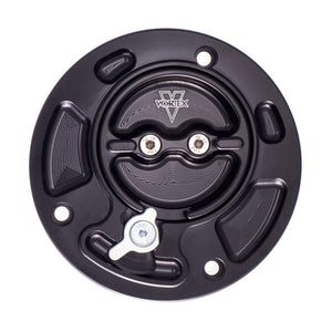 VORTEX - V3 FUEL CAP : BLACK DUCATI