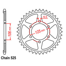 Load image into Gallery viewer, REAR SPROCKET - STEEL 525P (Part 2)