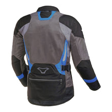 Load image into Gallery viewer, Macna Jacket Aerocon Blk/ Gry/ Blu XL  121406