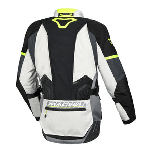 Macna Jacket Domane Light Grey/Fluro 3XL 117181