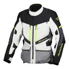 Load image into Gallery viewer, Macna Jacket Domane Light Grey/Fluro S 117013