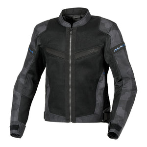 (NEW) Macna Jacket Velotura Blk/Gry/Camo 4XL