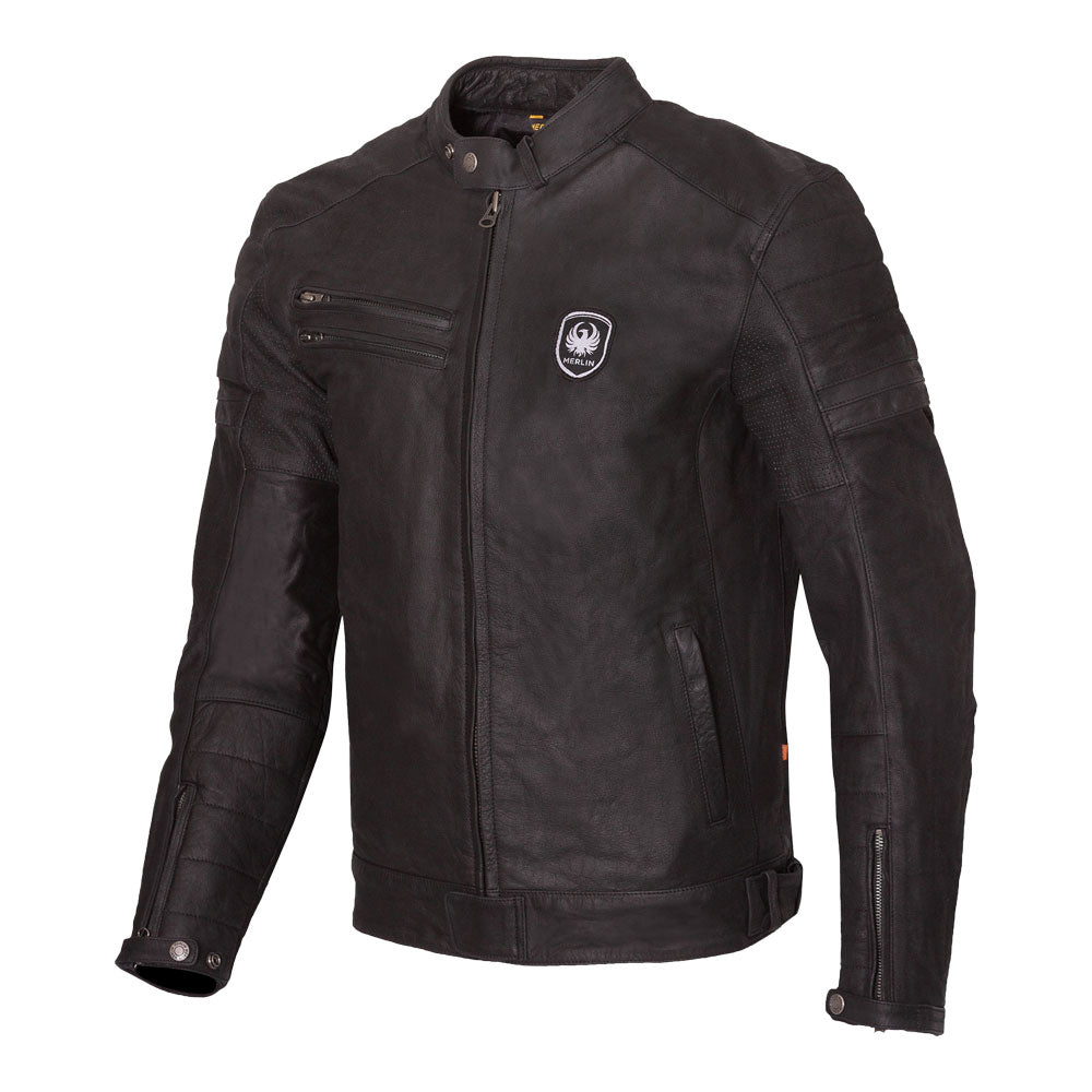 Merlin Jacket Alton II D3O Leather Black 38 S 104434