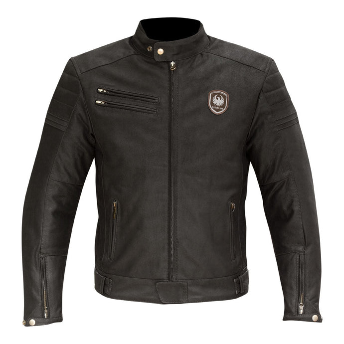 Z - Merlin Jacket Alton Leather Brown 48 3XL 485430