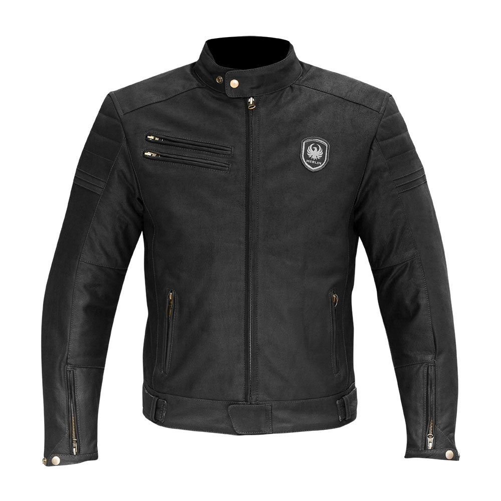 Z - Merlin Jacket Alton Leather Black 50 4XL 485379