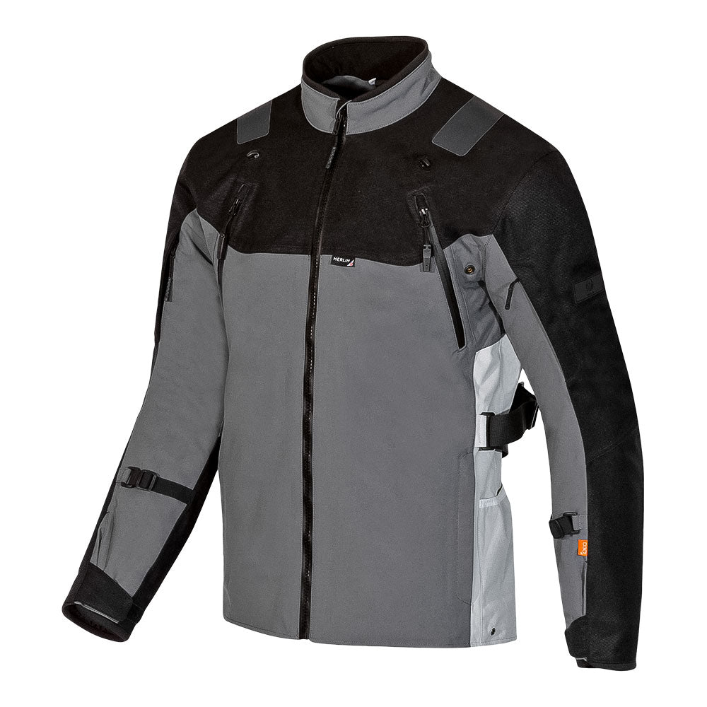 Merlin Jacket Navar Laminated D3O Black/Grey S 101938