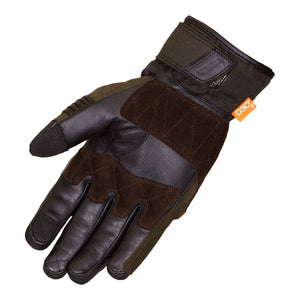 Z - Merlin Gloves Ranton II D3O Wax/Leather WP Olive/Brn M 079737