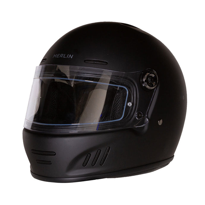 Merlin Helmet Revival Matt Black 2XL