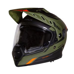 Merlin Helmet Torres Block Matt/Green 2XL