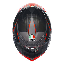 Load image into Gallery viewer, AGV K6 S - SLASHCUT BLACK/RED
