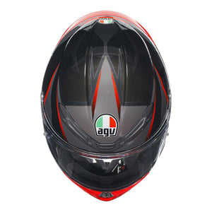 AGV K6 S - SLASHCUT BLACK/RED