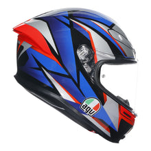 Load image into Gallery viewer, AGV K6 S - SLASHCUT BLUE/RED