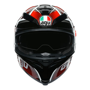 Z - AGV K5 S TEMPEST BLACK/RED S (210041A2MY050)