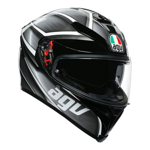 Z - AGV K5 S TEMPEST BLACK/SILVER S (210041A2MY051)