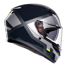 Load image into Gallery viewer, AGV K3 SHADE GREY YELLOW FLUO M