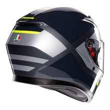 Load image into Gallery viewer, AGV K3 SHADE GREY YELLOW FLUO XXL