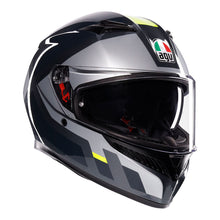 Load image into Gallery viewer, AGV K3 SHADE GREY YELLOW FLUO S