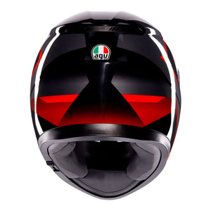 AGV K3 STRIGA MATT BLACK GREY RED L
