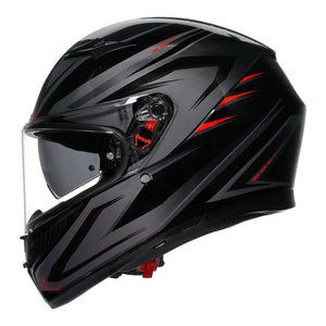 AGV K3 SYTH BLACK RED XL