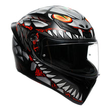 Load image into Gallery viewer, (NEW) AGV K1S LYZARD BLACK GREY RED S