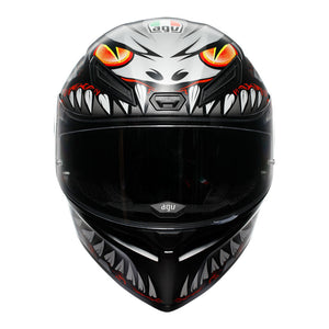 (NEW) AGV K1S LYZARD BLACK GREY RED M