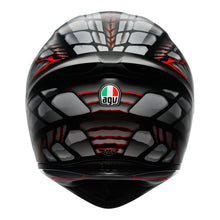 Load image into Gallery viewer, (NEW) AGV K1S LYZARD BLACK GREY RED XL