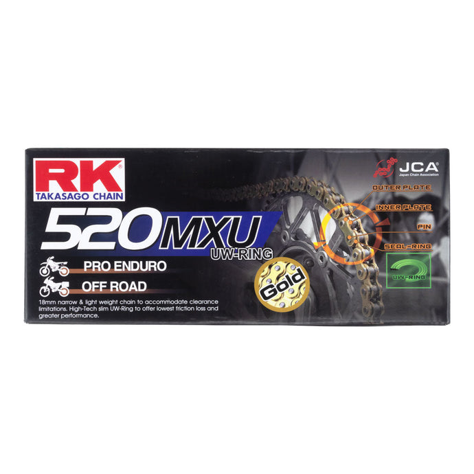 RK CHAIN GB520MXU GOLD