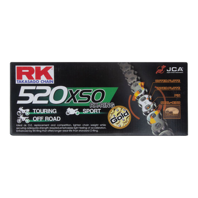RK CHAIN GB520XSO GOLD