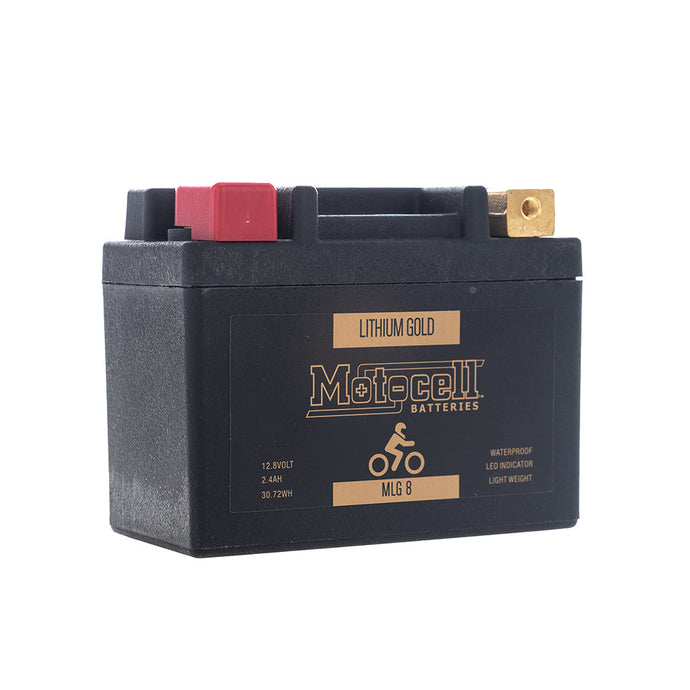 MOTOCELL LITHIUM GOLD - MLG8 30.72WH  CN8