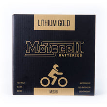 Load image into Gallery viewer, MOTOCELL LITHIUM GOLD - MLG18 60WH    CN8