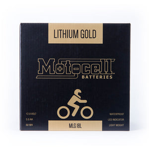 MOTOCELL LITHIUM GOLD - MLG18L 60WH  CN8