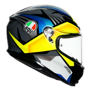 AGV K6 JOAN BLACK/BLUE/YELLOW MS (216301A2MY012)