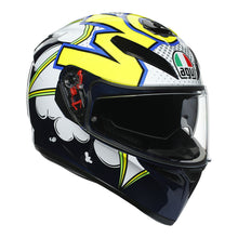 Load image into Gallery viewer, AGV K3 SV - BUBBLE BLUE/WHT/YELLOW FLUO 