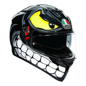 AGV K3SV ANGRY BLACK S (210301A2MS056)