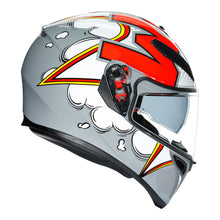 Load image into Gallery viewer, AGV K3SV BUBBLE GREY/WHITE ML (210301A2MS058)