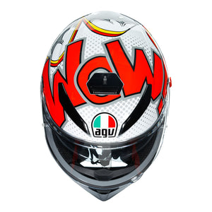 AGV K3 SV - BUBBLE GREY/WHITE