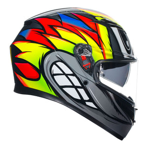 AGV K3 BIRDY 2.0 GREY/YELLOW/RED M