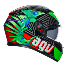 Load image into Gallery viewer, AGV K3 KAMALEON BLACK/RED/GREEN M