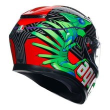 Load image into Gallery viewer, AGV K3 KAMALEON BLACK/RED/GREEN XL