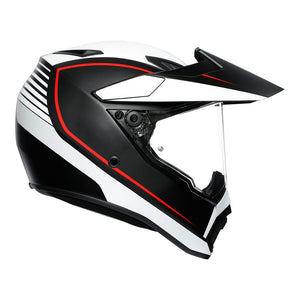 Z - AGV AX9 - PAC. R. MATT BLACK/WHITE/RED S (7631A2LY003005)