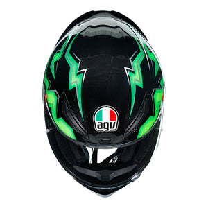 AGV K1 KRIPTON BLK/GREEN XL (210281A210058)