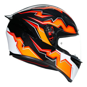 AGV K1 KRIPTON BLK/ORANGE ML (210281A210060)